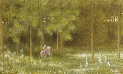 Knight in a Landscape